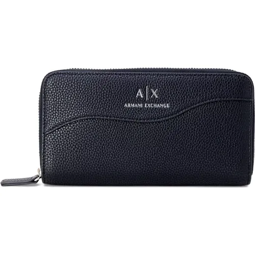 Large Womens Wallet - Spring/Summer Collection , female, Sizes: ONE SIZE - Armani Exchange - Modalova