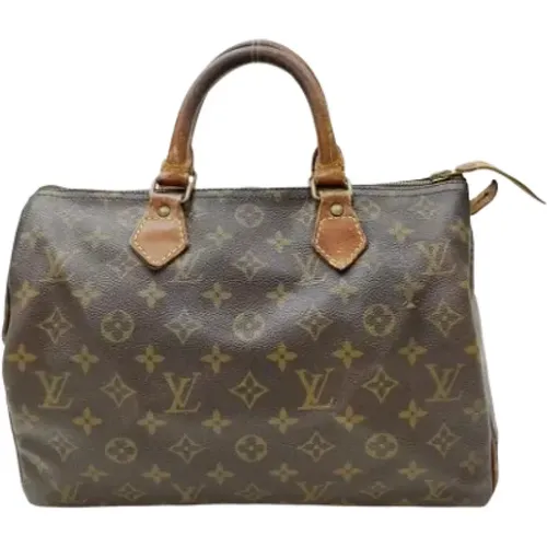 Pre-owned Handbags, female, , Size: ONE SIZE Vintage Monogram Speedy 30 Handbag - Louis Vuitton Vintage - Modalova