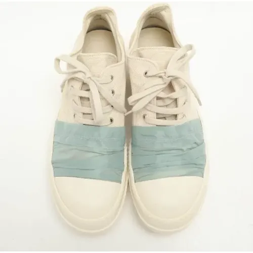 Pre-owned Canvas sneakers - Rick Owens Pre-owned - Modalova