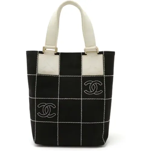 Pre-owned Canvas chanel-bags , female, Sizes: ONE SIZE - Chanel Vintage - Modalova