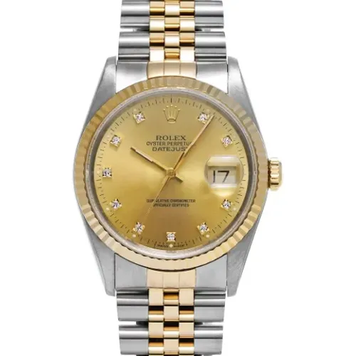 Pre-owned Stainless Steel watches , female, Sizes: ONE SIZE - Rolex Vintage - Modalova