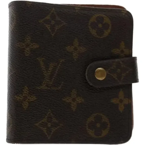 Pre-owned Canvas wallets , female, Sizes: ONE SIZE - Louis Vuitton Vintage - Modalova