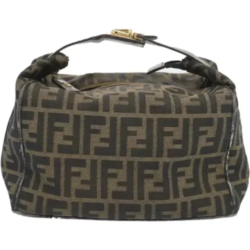 Pre-owned Handbags, female, , Size: ONE SIZE Pre-owned Canvas handbags - Fendi Vintage - Modalova