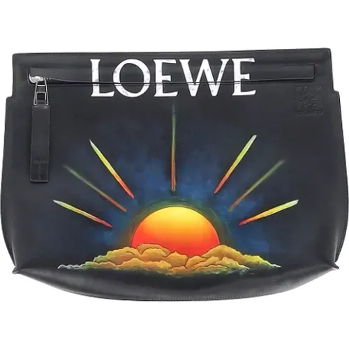 Pre-owned Clutches, female, , Size: ONE SIZE Pre-owned Leather handbags - Loewe Pre-owned - Modalova