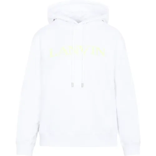 Cotton Classic Fit Hoodie , female, Sizes: XS - Lanvin - Modalova