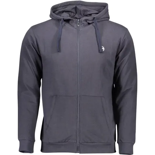 Zip-throughs, male, , Size: S Hooded Zip-Up Sweater - Sergio Tacchini - Modalova