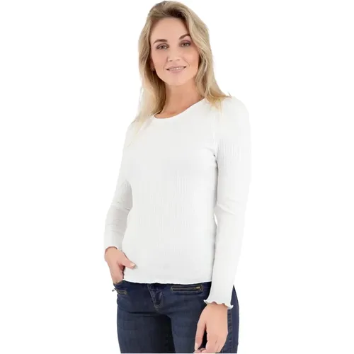 Ribbed Blouse Erene Cloud , female, Sizes: XL, 2XL - 2-Biz - Modalova