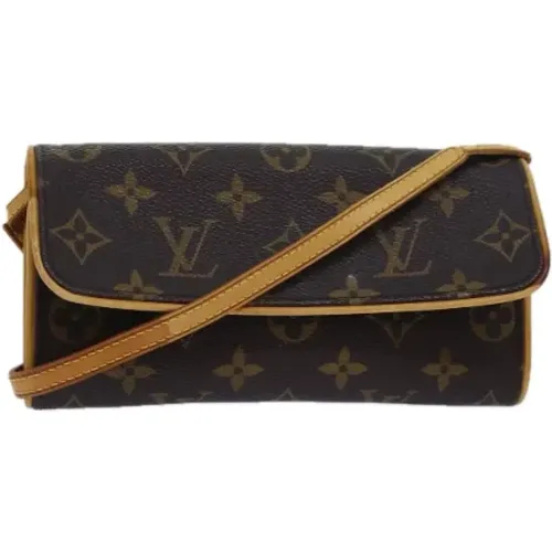 Pre-owned Canvas shoulder-bags , female, Sizes: ONE SIZE - Louis Vuitton Vintage - Modalova