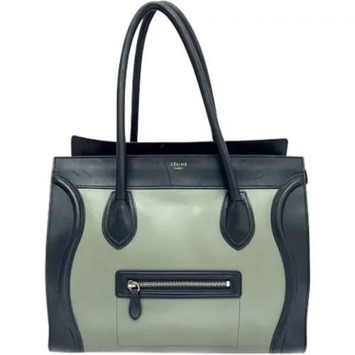 Pre-owned Tote Bags, female, , Size: ONE SIZE Pre-owned Leather totes - Celine Vintage - Modalova