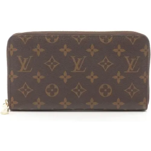 Pre-owned Wallets, female, , Size: ONE SIZE Pre-owned Canvas wallets - Louis Vuitton Vintage - Modalova