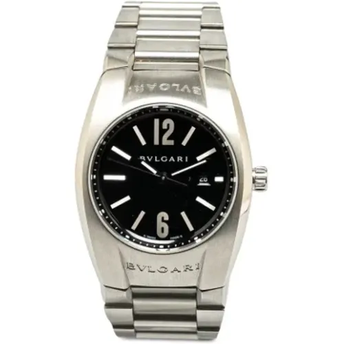 Pre-owned Watches, female, , Size: ONE SIZE Pre-owned Stainless Steel watches - Bvlgari Vintage - Modalova