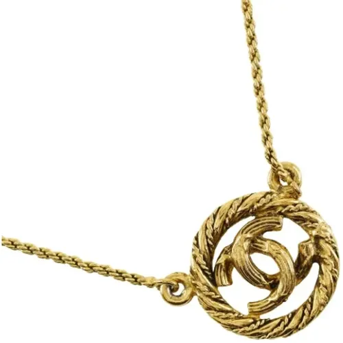 Pre-owned Jewellery, female, , Size: ONE SIZE Pre-owned Metal chanel-jewelry - Chanel Vintage - Modalova