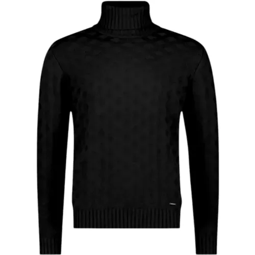 Turtlenecks, male, , Size: L High Neck Sweater - Gaudi - Modalova