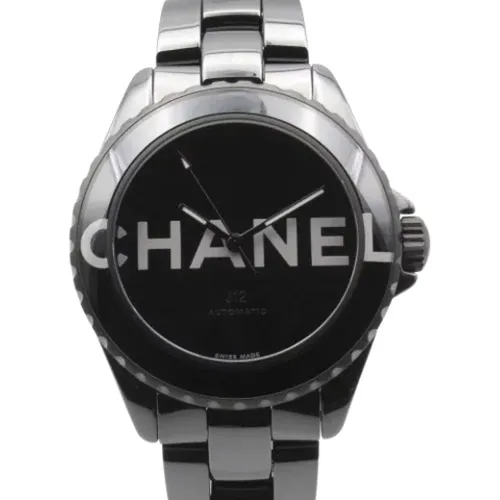 Pre-owned Metal watches , male, Sizes: ONE SIZE - Chanel Vintage - Modalova