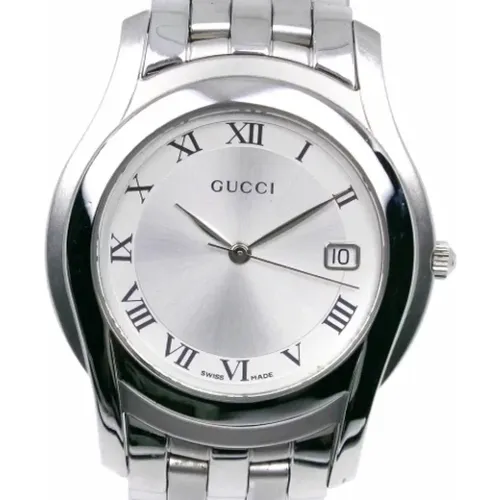 Pre-owned Watches, male, , Size: ONE SIZE Pre-owned Glass watches - Gucci Vintage - Modalova