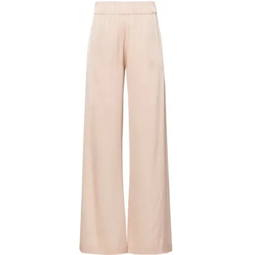 Wide-Leg Satin Trousers , female, Sizes: XS - D.Exterior - Modalova