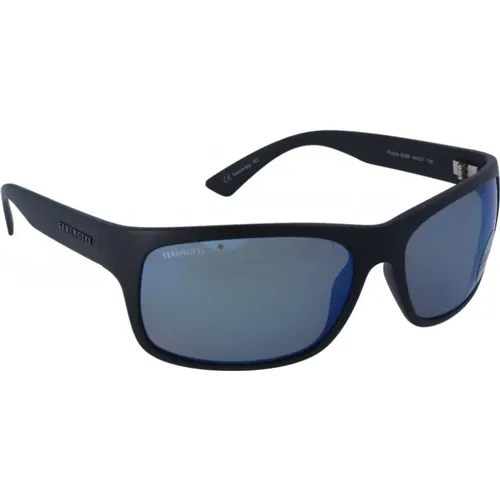 Pistoia Satin Polarized Sunglasses , male, Sizes: 64 MM - Serengeti - Modalova