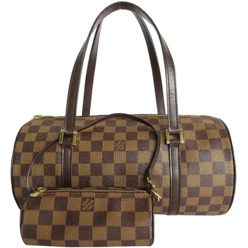 Pre-owned Weekend Bags, female, , Size: ONE SIZE Pre-owned Canvas louis-vuitton-bags - Louis Vuitton Vintage - Modalova