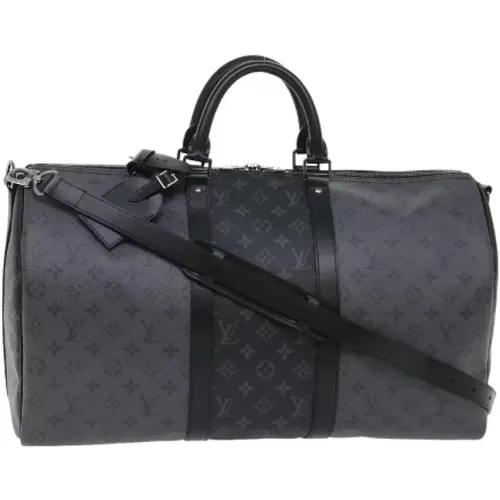 Pre-owned Weekend Bags, female, , Size: ONE SIZE Pre-owned Canvas louis-vuitton-bags - Louis Vuitton Vintage - Modalova