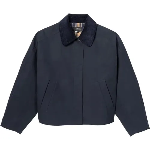 A.P.C. Blue Jacket | Modalova
