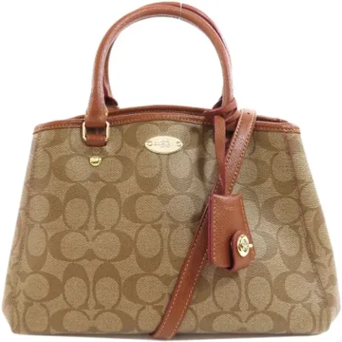 Pre-owned Canvas handbags , female, Sizes: ONE SIZE - Coach Pre-owned - Modalova