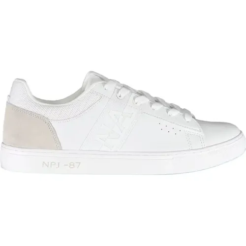 Elegant Sneakers with Contrast Details , male, Sizes: 8 UK, 6 UK, 7 UK, 9 UK, 10 UK, 11 UK - Napapijri - Modalova