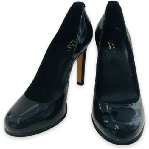 Pre-owned Shoes, female, , Size: 6 US Pre-owned Chaussures, Model: Pompe, Patent Color, Size 36 - Gucci Vintage - Modalova