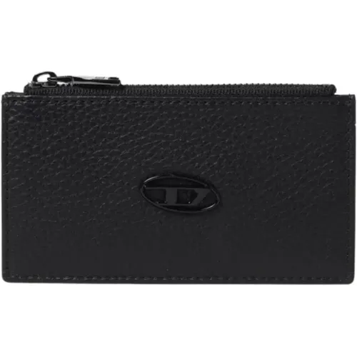Wallets & Cardholders, male, , Size: ONE SIZE Classic Card Holder Wallet - Diesel - Modalova