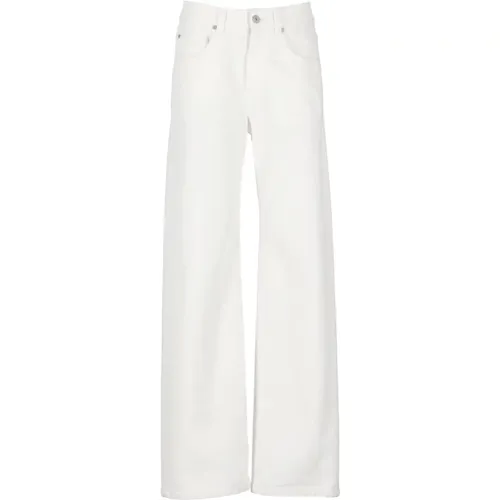 Creamy Cotton Jeans for Women , female, Sizes: XS - BRUNELLO CUCINELLI - Modalova