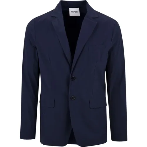 Blazers, male, , Size: L Stylish Men's Jacket in - Aspesi - Modalova