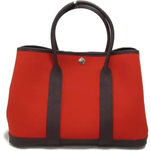 Pre-owned Fabric totes , female, Sizes: ONE SIZE - Hermès Vintage - Modalova