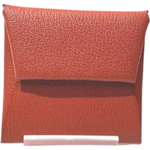 Pre-owned Wallets, female, , Size: ONE SIZE Pre-owned Leather wallets - Hermès Vintage - Modalova