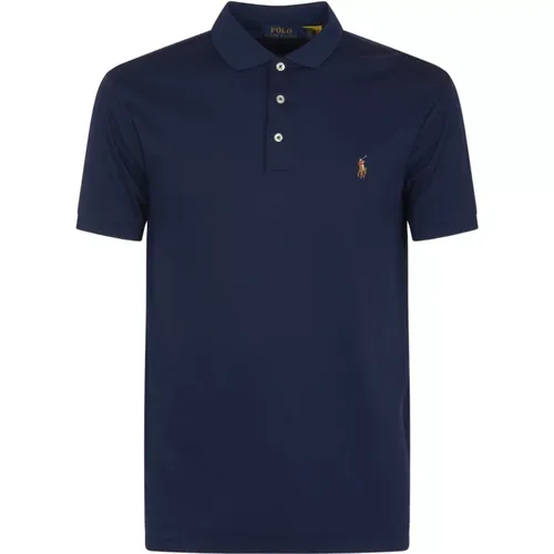 T-shirts and Polos, Short Sleeve Knit , male, Sizes: S - Polo Ralph Lauren - Modalova