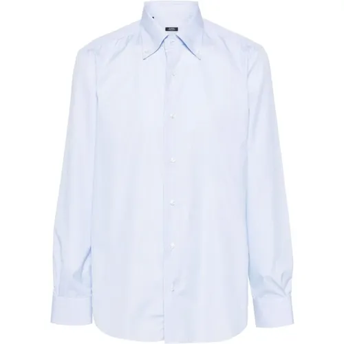 Weiße Hemden für Männer Ss24 , Herren, Größe: M - Barba - Modalova