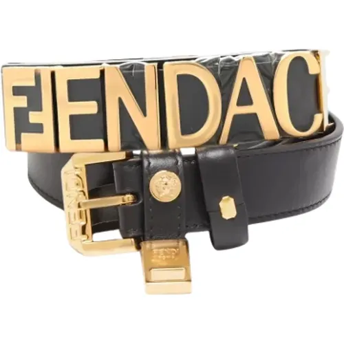 Pre-owned Leather belts , female, Sizes: ONE SIZE - Fendi Vintage - Modalova