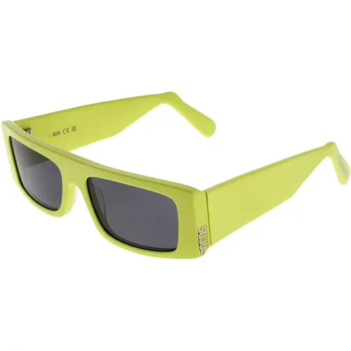 Sunglasses, unisex, , Size: ONE SIZE Unisex Sunglasses Rectangular Style - Gcds - Modalova