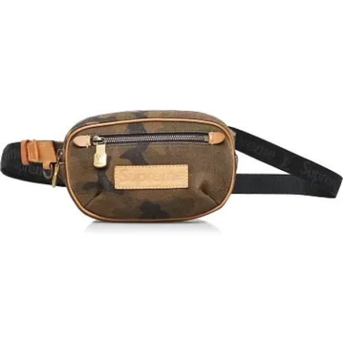 Pre-owned Belt Bags, female, , Size: ONE SIZE Pre-owned Canvas crossbody-bags - Louis Vuitton Vintage - Modalova