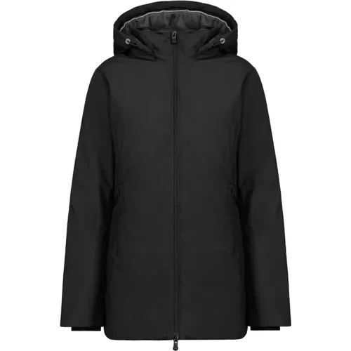 Technische Parka mit abnehmbarer Kapuze , Damen, Größe: XL - People of Shibuya - Modalova