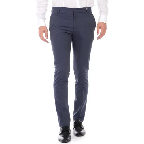 Suit Trousers, male, , Size: L Suit Trousers - Daniele Alessandrini - Modalova