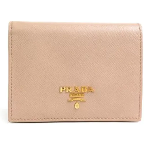 Pre-owned Leather wallets , female, Sizes: ONE SIZE - Prada Vintage - Modalova