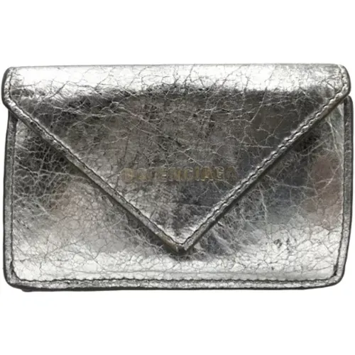 Pre-owned Wallets, female, , Size: ONE SIZE Pre-owned Leather wallets - Balenciaga Vintage - Modalova