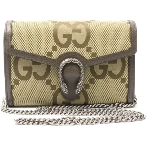 Pre-owned Canvas gucci-bags , female, Sizes: ONE SIZE - Gucci Vintage - Modalova