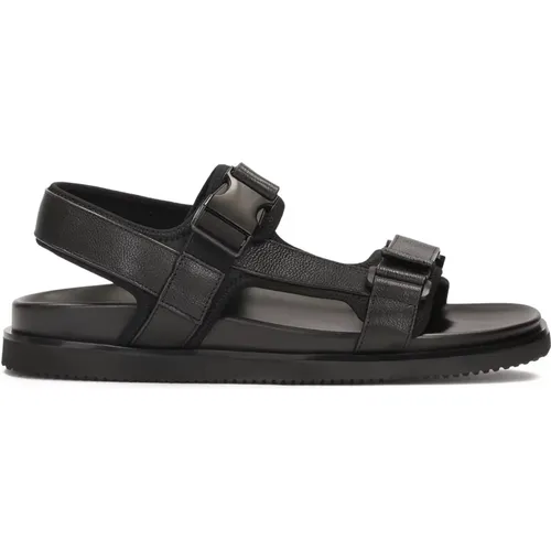 Herren-Ledersandalen mit verstellbaren Riemen - Kazar - Modalova