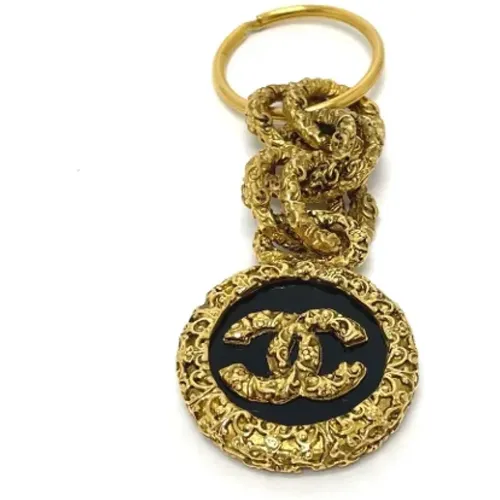 Pre-owned Fabric key-holders , female, Sizes: ONE SIZE - Chanel Vintage - Modalova