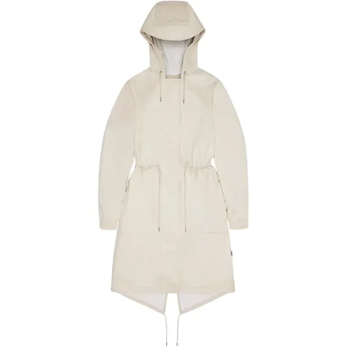 Sportlicher Parka mit Fishtail-Saum - Rains - Modalova