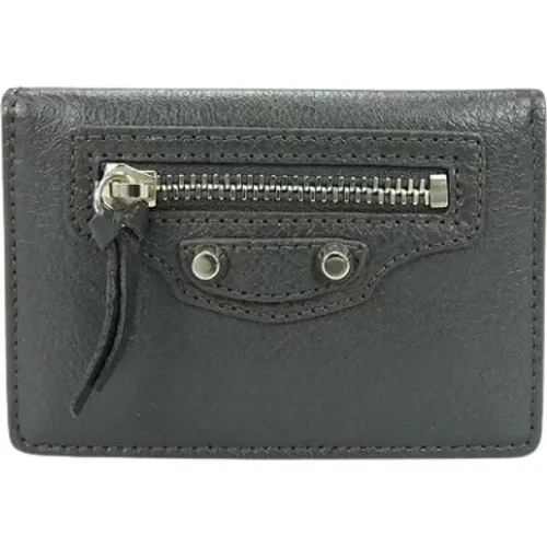 Pre-owned Wallets, female, , Size: ONE SIZE Pre-owned Leather wallets - Balenciaga Vintage - Modalova