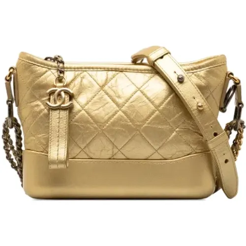 Pre-owned Cross Body Bags, female, , Size: ONE SIZE Pre-owned Leather crossbody-bags - Chanel Vintage - Modalova