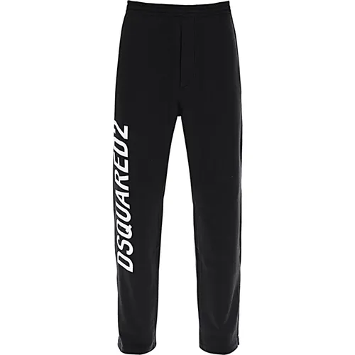 Sweatpants, male, , Size: M Stylish Men's Pants for Every Occasion - Dsquared2 - Modalova