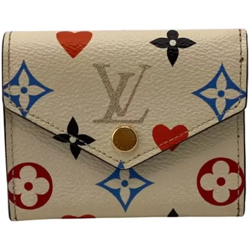 Pre-owned Wallets, female, , Size: ONE SIZE Pre-owned Canvas wallets - Louis Vuitton Vintage - Modalova