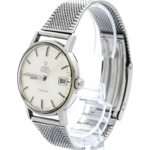 Pre-owned Watches, male, , Size: ONE SIZE Pre-owned Stainless Steel watches - Omega Vintage - Modalova